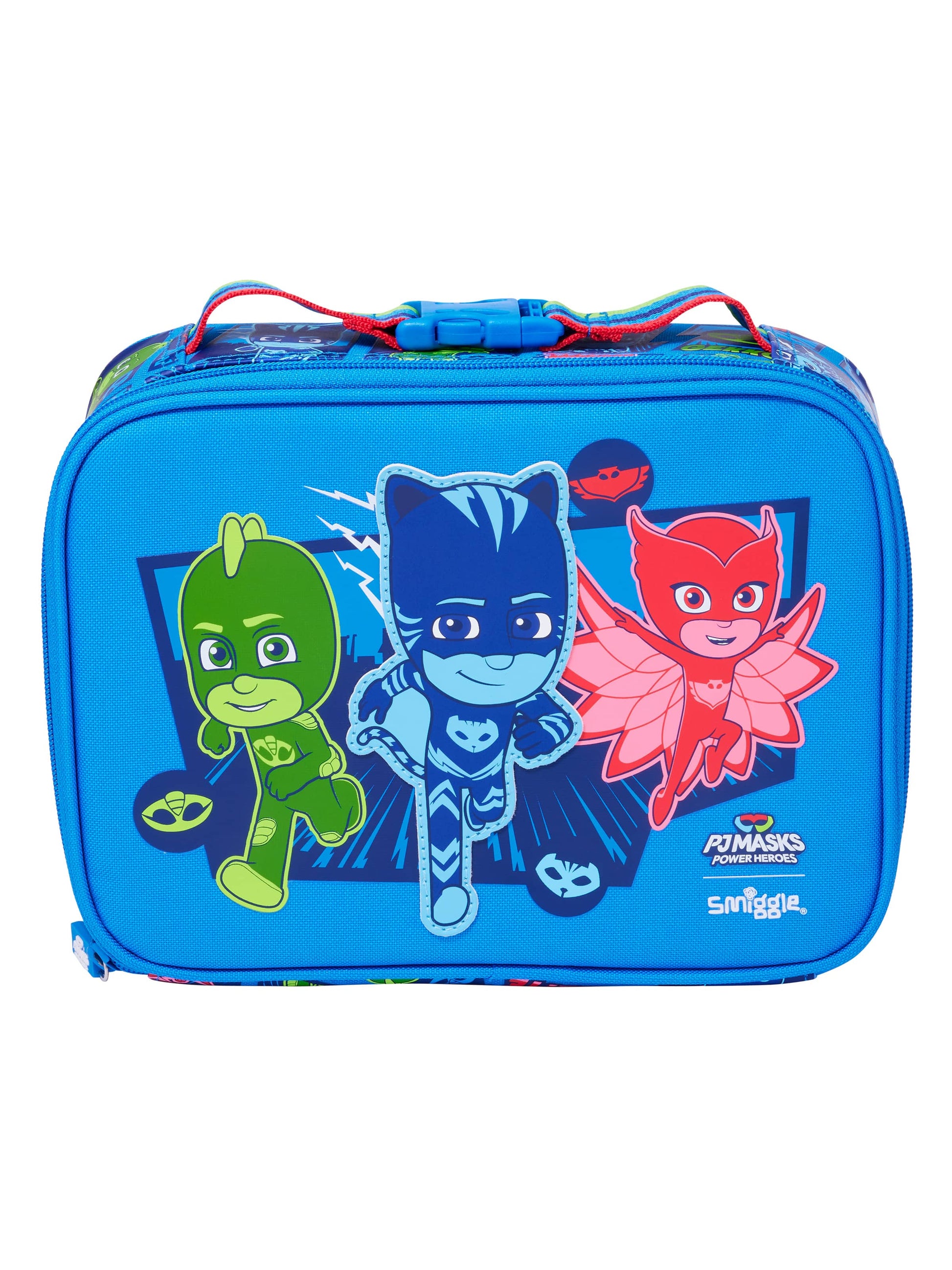Smiggle - Piyano Maskeleri Power Heroes Teeny Minik Kare Öğle Yemeği Kutusu-0