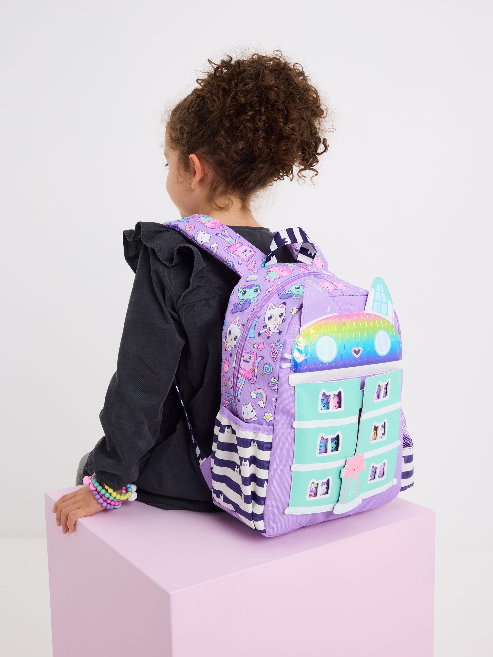 Smiggle - Gabbys Dollhouse Çocuk Karakter Sırt Çantası-1