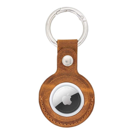 Arta Genuine Leather Keychain for Apple Airtag-10