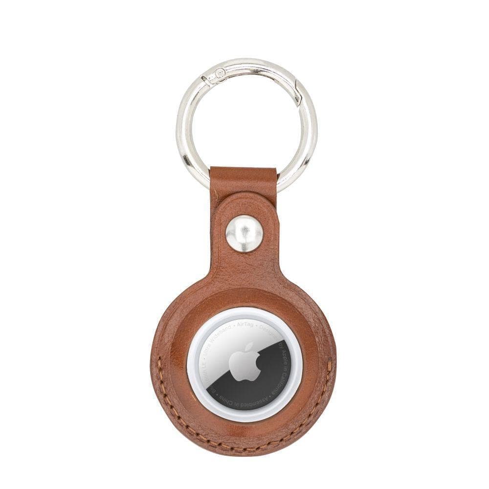 Arta Genuine Leather Keychain for Apple Airtag-0
