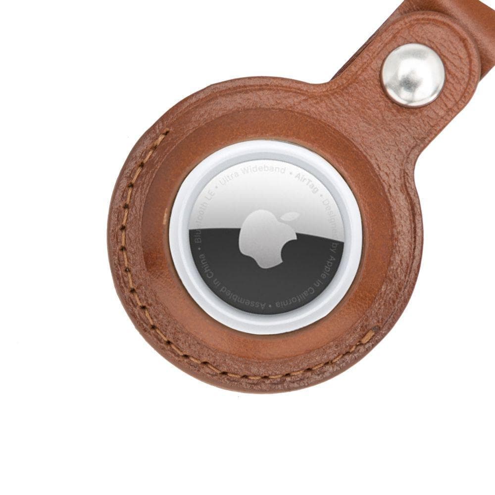 Arta Genuine Leather Keychain for Apple Airtag-3