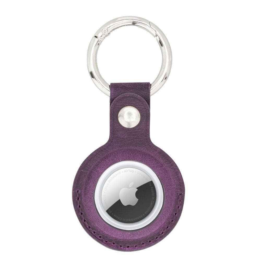 Arta Genuine Leather Keychain for Apple Airtag-12